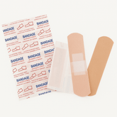 100 Piece Waterproof Adhesive Bandages – Breathable Hemostatic First Aid Strips - Onlytenbucks.com