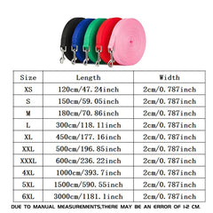 16.40 ft Nylon Dog Training Leash – Long Walking and Traction Rope - Onlytenbucks.com