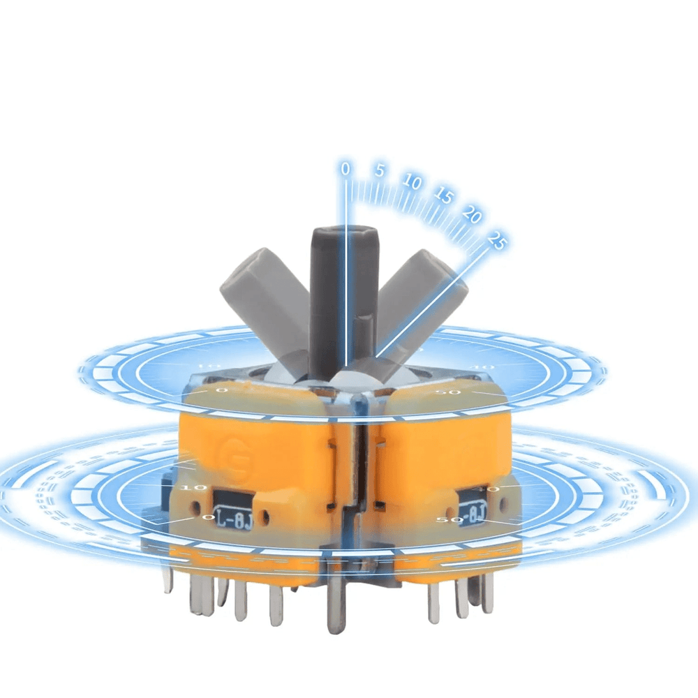 2 PCS Replacement Hall Effect Joysticks – 3D Analog - Onlytenbucks.com