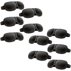 3D Contoured Sleep Mask – Ultra - Soft Breathable Light Blocking Eye Cover - Onlytenbucks.com
