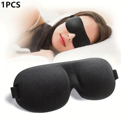 3D Contoured Sleep Mask – Ultra - Soft Breathable Light Blocking Eye Cover - Onlytenbucks.com
