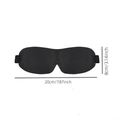 3D Contoured Sleep Mask – Ultra - Soft Breathable Light Blocking Eye Cover - Onlytenbucks.com