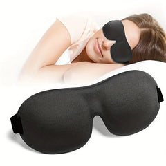 3D Contoured Sleep Mask – Ultra - Soft Breathable Light Blocking Eye Cover - Onlytenbucks.com
