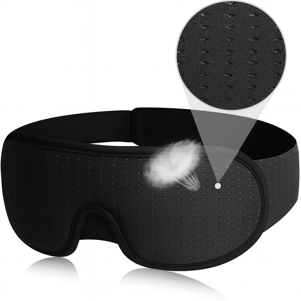 3D Sleep Eye Mask – Soft Padded Memory Foam Eyeshade - Onlytenbucks.com