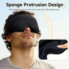 3D Sleeping Mask – Breathable Light - Blocking Eyeshade - Onlytenbucks.com