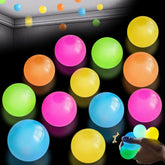 5 Piece Glow - in - the - Dark Sticky Ceiling Balls – Luminous Stress Relief Fidget Toy - Onlytenbucks.com