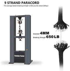 9-Core 650lb Paracord – 31m Tactical Survival Rope for Outdoor and DIY Use - Onlytenbucks.com