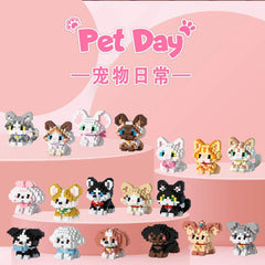 18 in 1 Pet Animal Building Blocks Set | Kids Educational Toy