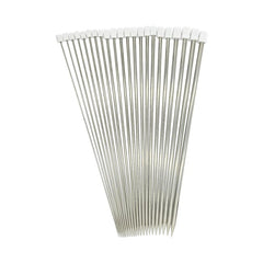2-8mm 25cm/35cm Stainless steel Straight Knitting Needles Crochet Hook DIY Sweater we alternate view