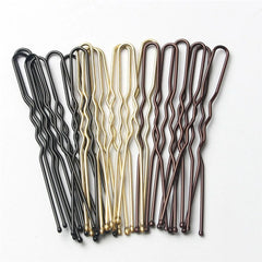 50 Pcs/Bag 6cm Hair Pins And Clips U Shaped Hairclip Bobby Pins For Women Girls Hairpi close-up view
