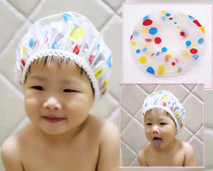 New cartoon children's bath hair moisture-proof cap shower cap waterproof shower hair cap