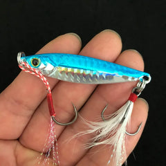 Shore Cast Fishing Lure Slow Shaking Jigbait 7g/10g/15g/20g/25g/30g/40g/60g Jig Artificial Metal Lur