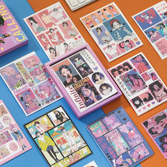 Yoofun Kawaii Colorful Dream Sticker Set | Decorative Stationery for Journaling and S alternate view