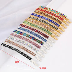 2020 New Elegant Rhinestone Hairpins Women Girls Hair Clips Pin Accessories Hair Ornaments Hairclip