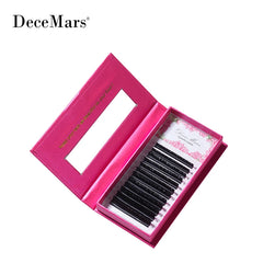 DeceMars 1'S Blossom Auto-Flowering Eyelash Extensions | Salon-Grade Lash close-up view