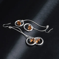 Hot Selling Jewelry Sterling Silver 925 Earrings Crystal Zircon Earrings For Women We alternate view