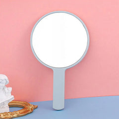 Handheld Portable Round Makeup Mirror | Compact Vanity Mirror for Travel detail view
