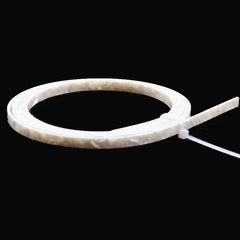 Colorful Celluloid 6/5/4/2 mm Width Guitar Binding Purfling 5 Feet Length White Pearl close-up view