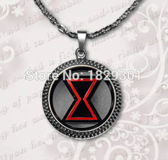2017 New Emblem Necklace Women Pendant Novel Geometric Photo Jewelry Glass Cabochon N alternate view