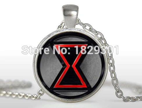 2017 New Emblem Necklace Women Pendant Novel Geometric Photo Jewelry Glass Cabochon Necklaces Link C