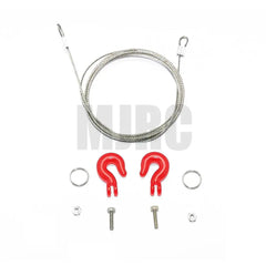 Rc Tow Trailer Chain Hook Shackles Mini Fuel Tank Oil Drum For 1/10 Crawler Car Axial Scx10 D90 Cc01 D110 Tf2 Trax Trx4 Trx6