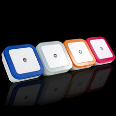 Wireless Sensor LED Night Light | Mini Square Plug-in Lamp for Baby, Kids, Living Roo alternate view