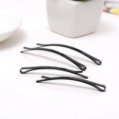 Fashion 24Pcs/Lot Women Hairpins Barrette One Word Hair Clips Black Dripping Hairclip alternate view