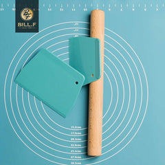 2pc Plastic Cake Cream Spatula Dough Butter Batter Scraper Baking Tools For Home Baking Cutting Tools Kitchen Gadgets