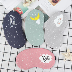 Sleep Mask Eye Cover | Cartoon Travel Sleep Aid detail view