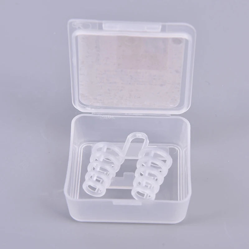 Nasal Dilators Anti Snoring Nose Clip | Breathable Sleep Aid for Congestion Relief