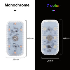 LED Touch Light Mini Wireless Car Interior Lighting Auto Roof Ceiling Reading Lamp for close-up view