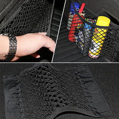 Car Seat Back Mesh Storage Bag Pocket Organizer