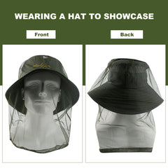 Ultra Large Mosquito Head Net | Premium Insect Face Protector for Outdoor Camping alternate view