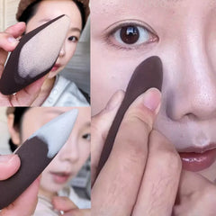 Finger Shape Blender Makeup Sponge Puff Dry Wet Dual-use Foundation Sponge Concealer Brightening Und