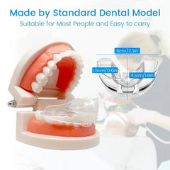 3 Stages Dental Orthodontic Braces Teeth Retainer | Anti Snoring Mouth Guard for Bruxi close-up view