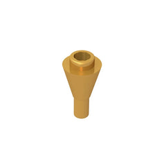Gobricks GDS-1138 Cone 1 x 1 Inverted with Bar | Building Block for DIY Creations detail view
