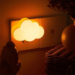 Cloud Night Light | Cute LED Plug-in Night Lamp for Kids and Adults detail view
