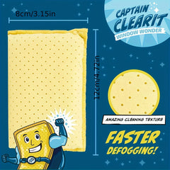 Large Size Super Absorbent Anti Fog Sponge, Suitable for Cars, Mirrors, Glass, Etc. - Ea detail view