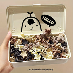 Beige Hair Pins 5-30pcs, Non-Slip Small Hair Clips for Women, Mixed Pack for Fine Hair Gift Idea