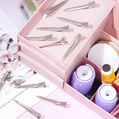 20pcs/set 3.5 Inch Silver Duckbill Hair Clips For Women Girls Hair Styling Rustproof Metal Hairpins Barrettes Hair Accessories