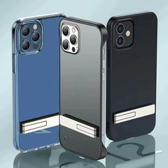 Magnetic Ultra Thin Foldable Mobile Phone Holder Bracket Metal Alloy Desktop Cell Phone detail view