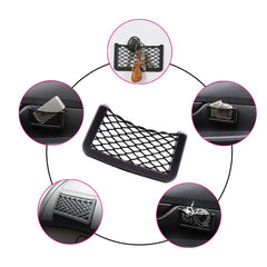 Car Seat Back Net Pocket Storage Bag detail view