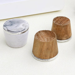 Wood Thermos stopper sealed Safe Cork Plug Lid Cap Bottle Cork Plug for home vacum fla close-up view