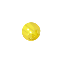 Gobricks GDS-1056 Technical Ball Joint with Through Axle Hole | Compatible Building Bl close-up view