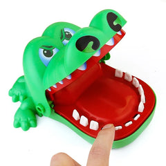Bite Finger Crocodile Pinch Toy Classic Family Games Party Mischief Children's Lucky G close-up view