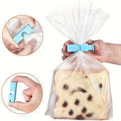 4/20pcs Food Sealing Clips Reusable Fresh Food Storage Tools Plastic Bag Sealer Clamp for Snack Bread Clip Home Kitchen Gadgets