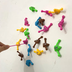 5Pcs Funny Poop Sticky Squishy Rubber Flying Finger Novelty Stress Relief Toys | Ejectio detail view