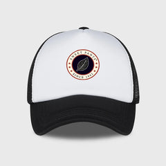 MLFO Sweet Pants Since 1982 Leaf Logo Sponge Mesh Cap | Spring/Summer Casual Sun Hat detail view