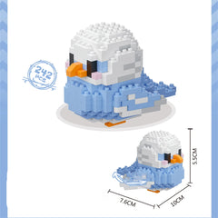 Cute Bird Building Blocks Set | Creative Educational Toy for Teens and Adults alternate view