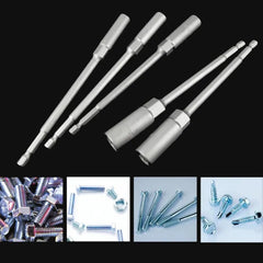 Electric Drill Socket Bit Set 150mm | Hex Nut Driver Adapter for Impact Drills detail view